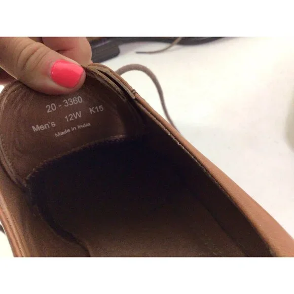 Johnston & Murphy Leather Dress Shoes Mens 12 - Picture 8 of 8